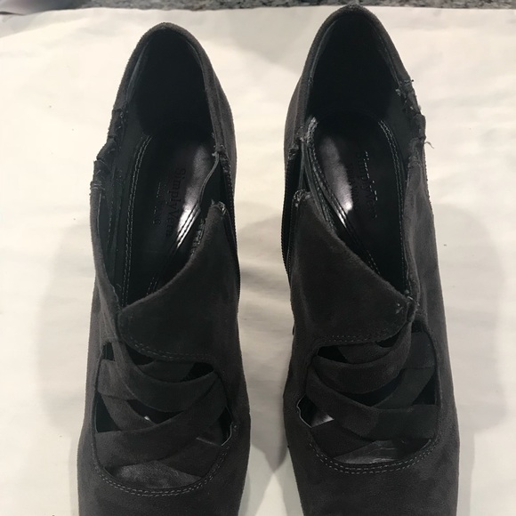 Simply Vera Moas Grey Booties - Picture 3 of 8